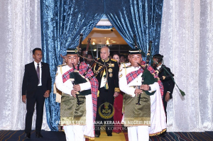 DYMM Paduka Seri Sultan Perak Darul Ridzuan Berkenan Berangkat Ke Majlis Santapan Beradat Perkhidmatan Awam Negeri Perak 2025 : 8 Julai 2025