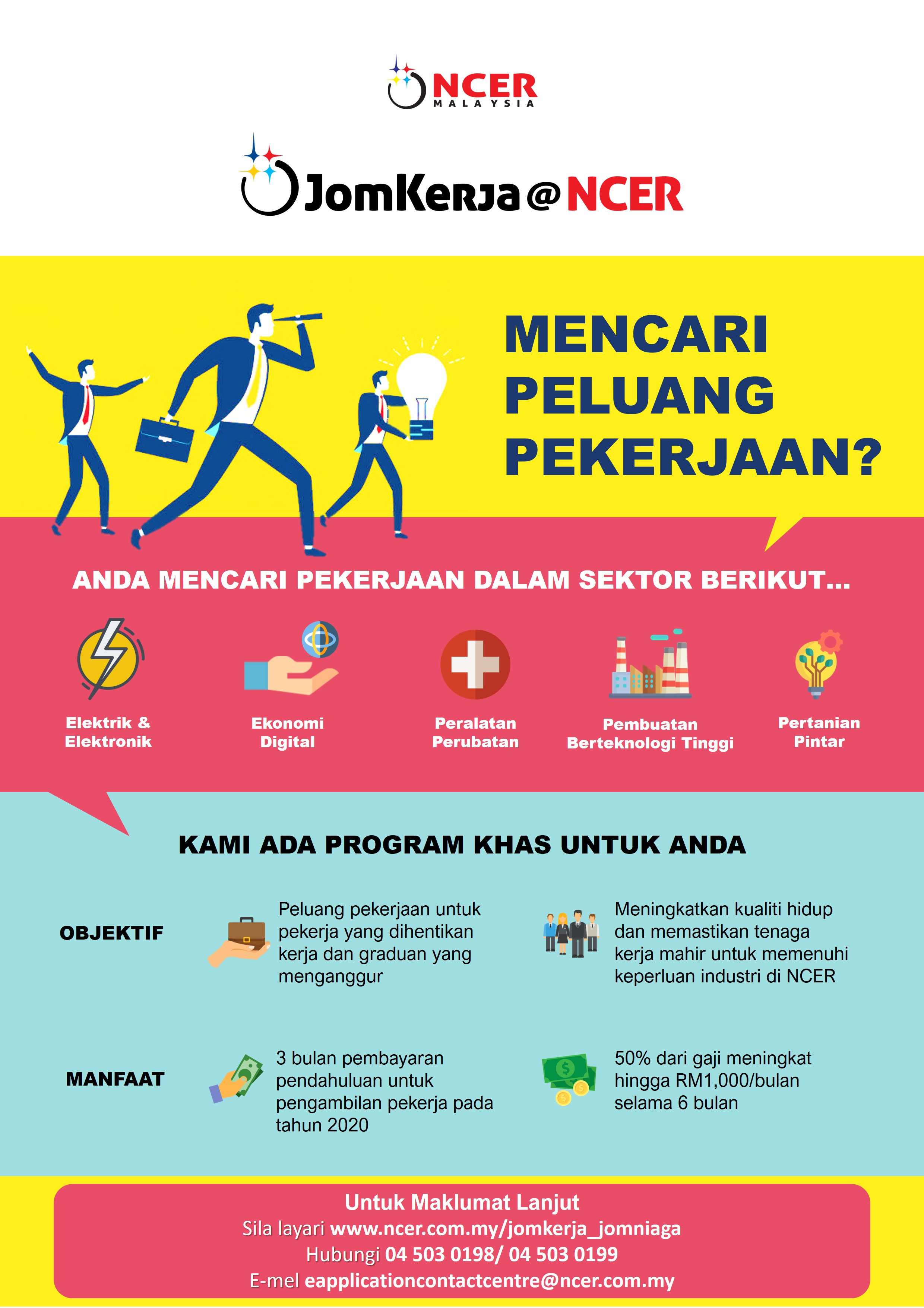 Program JomKerja@NCER dan JomNiaga@NCER